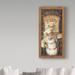 Fleur De Lis Living 'Chef 1' Vintage Advertisement on Wrapped Canvas in Brown | 19 H x 10 W x 2 D in | Wayfair 49F95EAB9B064AC2B3F71D7A4CA4B4F2