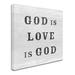 Trinx 'Signs of Faith II' Textual Art on Wrapped Canvas in Black/Gray/White | 18 H x 18 W x 2 D in | Wayfair C7C64252DC6340BEAFAF614986DA588D