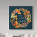 The Holiday Aisle® Autumn Splendor IV by Kathleen Parr McKenna - Wrapped Canvas Graphic Art Print Canvas in Blue/Orange | Wayfair