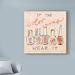 House of Hampton® 'Geo Beauty & Sass I - Wear It' Acrylic Painting Print on Wrapped Canvas Canvas | 24 H x 24 W x 2 D in | Wayfair
