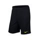 Nike Herren Shorts League Knit, 725881-012, Schwarz (black/Volt/012), Gr. M