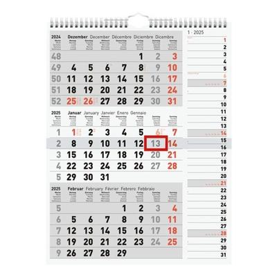 rido 3-Monats-Kombiplaner »2026«, 30x39 cm