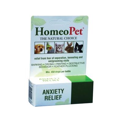 HomeoPet Anxiety Relief Dog, Cat, Bird & Small Animal Supplement, 450 drops