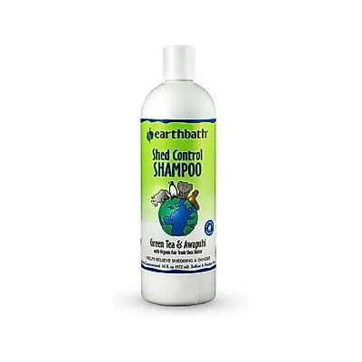 Earthbath Shed Control Green Tea & Awapuhi Dog & Cat Shampoo, 16-oz bottle