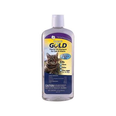Sergeant's Gold Flea & Tick Cat Shampoo, 12-oz bottle