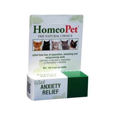HomeoPet Feline Anxiety Relief Cat Supplement, 450 drops