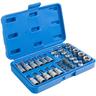 Stern Steckschlssel Satz 34 teilig E-Profil Nuss fr Auentorx Schrauben + bit-Stze T-Profil fr