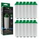FilterLogic CFL-950B | 12 Pack - Water Filter Softener compatible with Delonghi DLS C002 filter cartridge for coffee maker machines