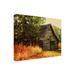 August Grove® 'Barn Loft Memories' Photographic Print on Wrapped Canvas Metal in Brown/Gray/Green | 24 H x 32 W x 2 D in | Wayfair