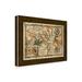 Winston Porter 'World Map w/ Globe' Graphic Art Print on Wrapped Canvas in Brown | 18 H x 24 W x 2 D in | Wayfair 8DB141C674574263A1F6FAFB48522E0E
