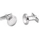 925 Sterling Silver Polished Posh Mommy Round Cuff Links Jewelry Gifts for Men