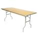 PRE Sales WFT Rectangular Folding Table Wood in Gray/Brown | 30 H x 72 W x 30 D in | Wayfair 3807