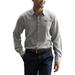 Men's Gray/White Bucknell Bison Vansport Sandhill Dress Shirt