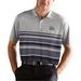 Men's Navy Drexel Dragons Vansport Pro Fade Stripe Polo