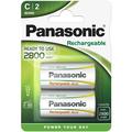 Panasonic - 2 Piles rechargeables c LR14 HHR-2SRE