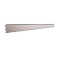 Knape & Vogt 244976 16 in. Closet Culture Shelf Bracket Champagne Nickel