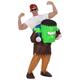 "MONSTER RIDER" (airblown inflatable costume) (4 x AA batteries not included) - (One Size Fits Most Adult)