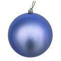 Vickerman 569825 - 2.75" Periwinkle Shiny Ball Christmas Tree Ornament (12 pack) (N590729DSV)