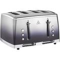 Russell Hobbs 4 Slice Eclipse Toaster with faster toasting technology (Independent slots, Lift & look, 6 Browning levels, Frozen/Cancel/Reheat with indicator lights, 850W, Midnight Blue) 25141