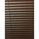 Ruby Deals Venetian Window Blind Easy Fit Wooden Effect for Home Office Blinds 180 cm wide(70.86") 213 cm Drop(83.85"), Walnut-Wood Grain Effect