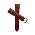 20mm Genuine Lizard Brown Leather Watch Strap Band Made for Rolex Datejust