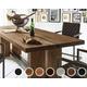 Bodahl Concept4You »Dresden« Massivholz Tischplatte Rustic Oak 220x100 cm / shadow