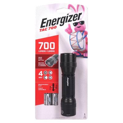 Eveready 13212 - Black Tactical LED Flashlight (Batteries Included) (ENR PMHT2L.1 NA TACTICAL METAL LIGHT WB)