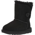 UGG Unisex Kid's Bailey Button Ii Classic Boot, BLACK, 5 UK (22 EU)