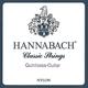 Hannabach 652837 Set Saiten für Klassikgitarre Quint Bass