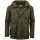 Game Technical Apparel Mens EN207 Hunters Stealth Waterproof Jacket with Concealed Hood (S, Hunters Green)