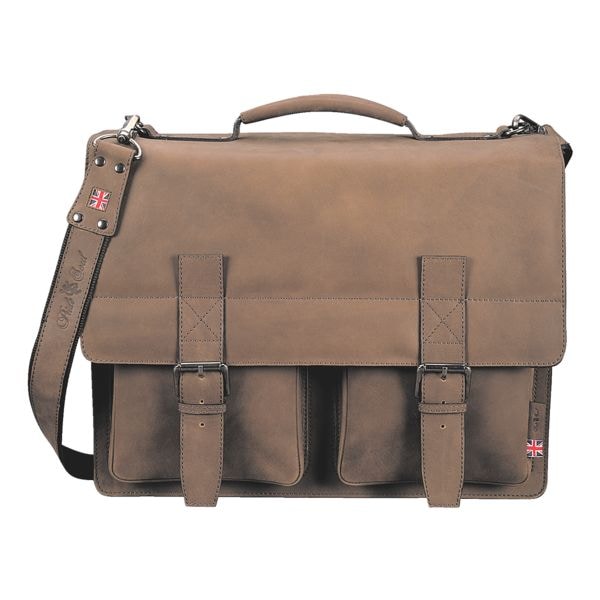 Pride and Soul Aktentasche »Earl« braun, 42x32x14.5 cm Image