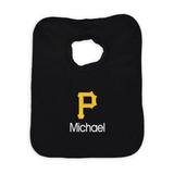 Infant Black Pittsburgh Pirates Personalized Bib