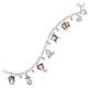 The Bradford Exchange Tim Burton's 'The Nightmare Before Christmas' Charm Bracelet –Disney Nightmare Before Christmas Ladies' Charm Bracelet With 8 Character Charms