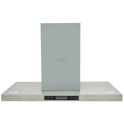 Hotte avec affichage LCD vidaXL - Argent