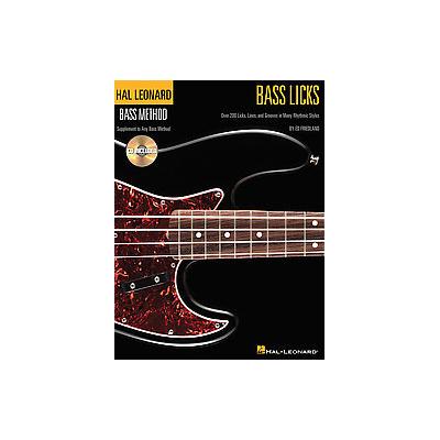 Bass Licks by Ed Friedland (Mixed media product - Hal Leonard Corp)