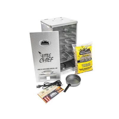 Smokehouse Product Little Chief Electric 25lb. Cap. Smoker Silver Front Load 25lb Capacity 101850