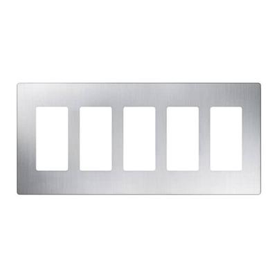 Lutron 22328 - CW-5-SS 5-GANG CLARO STAINLESS STEE...