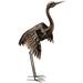 Regal Art & Gift 11516 - Bronze Crane 41" - Wings Out Home Decor Animal Figurines