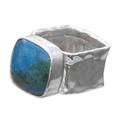 'Always' - Collectible Taxco Silver Chrysocolla Cocktail Ring