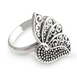 'Timeless Soul' - Sterling Silver Butterfly Ring