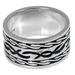 Kuta Wave,'Hand Made Sterling Silver Band Ring from Indonesia'