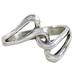 The Melody,'Sterling Silver Band Ring Swirls from Thailand'