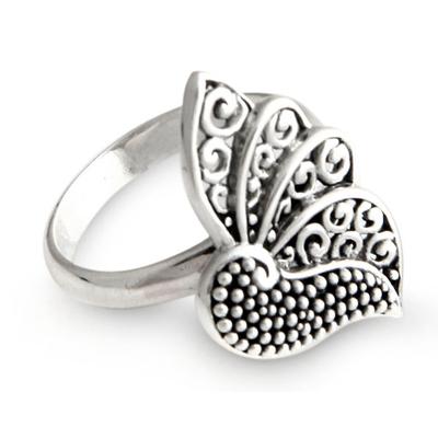 'Timeless Soul' - Sterling Silver Butterfly Ring