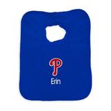 Infant Royal Philadelphia Phillies Personalized Bib