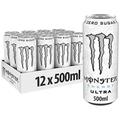 48 x Monster Energy Drink ULTRA WHITE Cans (48 x0,5L) Sugar Free