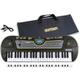 Bontempi 15 4909 Digitales Keyboard. 49 Midi-Tasten C-C, Schwarz/Weiß, Youth Large / 11-13