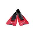 Speedo unisex adult Swim Training Switchblade Fin, Black/Red, S - Youth Shoe Size 6-7 Women s Shoe Size 7-8 Men Shoe Size 5-6 US