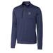 Men's Cutter & Buck Navy Penn State Nittany Lions Stealth Vault Logo 1/2-Zip Jacket