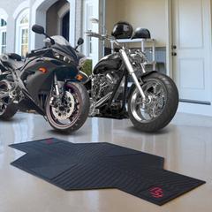 FANMATS NCAA Motorcycle 42 ft. x 0.25 ft. Garage Flooring Roll in Black | Wayfair 15233