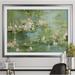 Ophelia & Co. Celadon Waterlilies I - Picture Frame Print Metal in Green | 30 H x 40 W x 1.5 D in | Wayfair CC25B39FFA5448DDA696DDAE01819A90